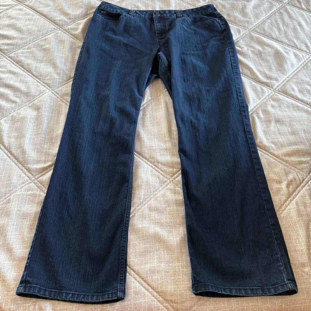 Croft & Barrow: Women's Classic Fit Straight Leg Stretch Jeans Size 16